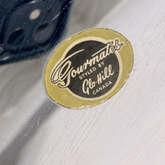 Vintage Glo Hill Gourmates Chrome Serving Tray With Bakelite Handles - Picture 4 of 12